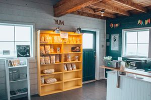 inside of Tall Tom's. at Tall Tom's in St Andrews