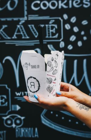 Salad variations, what we can transfer in a minute into a VEGAN version at Rukkola in Budapest