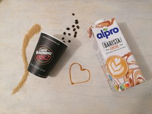 Coffee for take away at Rukkola in Budapest