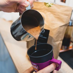 Hot chocolate at Rukkola in Budapest