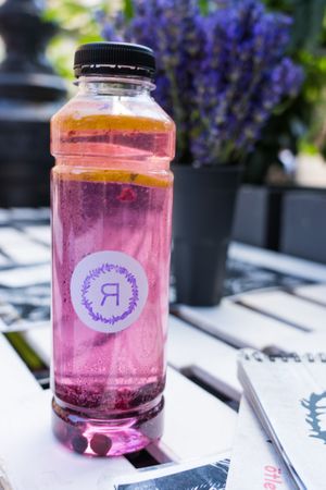 Fuison water for stress at Rukkola in Budapest