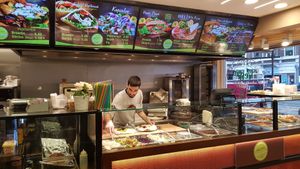 Overview at Helin's Döner in Amsterdam