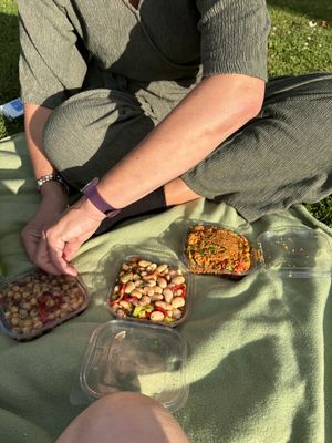 Ontzettend lekkere vegan kebab en salades   at Helin's Döner in Amsterdam