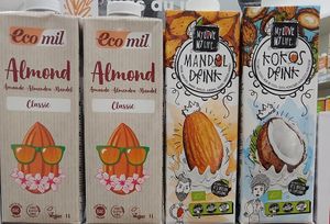 Vegan mylk. Photo by: AVENA, Trgovina za zdravo življenje - Ptuj on Facebook at Avena in Ptuj