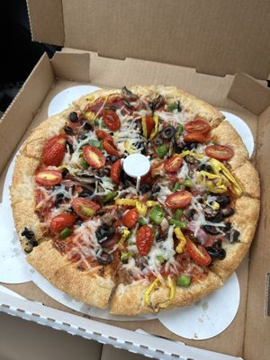   at Upper Crust in Akron