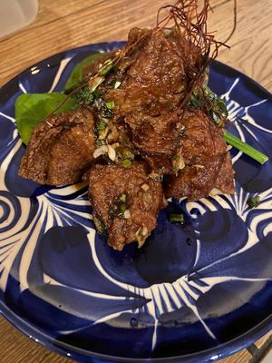 KARAAGE(fried "chicken") at Vegan Ramen Mei in Puerto Vallarta