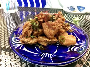 Karaage at Vegan Ramen Mei in Puerto Vallarta