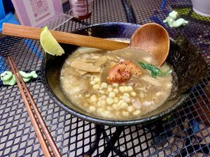 Tokyo Shoyu at Vegan Ramen Mei in Puerto Vallarta