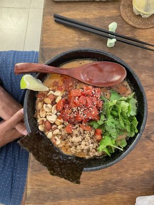 Tomato Tatan at Vegan Ramen Mei in Puerto Vallarta