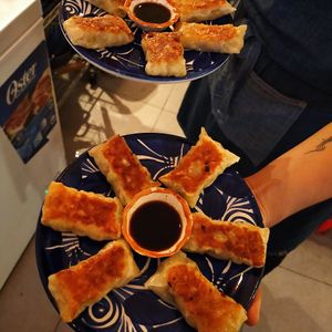Gyoza at Vegan Ramen Mei in Puerto Vallarta