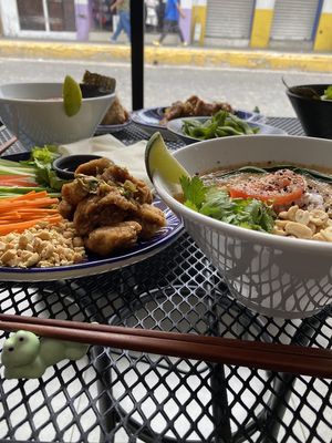 Kawaii chopsticks rest ❤️ at Vegan Ramen Mei in Puerto Vallarta