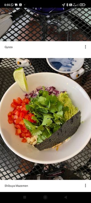 Shibuya Mazemen,渋谷まぜめん at Vegan Ramen Mei in Puerto Vallarta