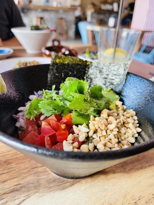 Soupless Ramen  at Vegan Ramen Mei in Puerto Vallarta