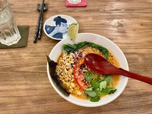   at Vegan Ramen Mei in Puerto Vallarta