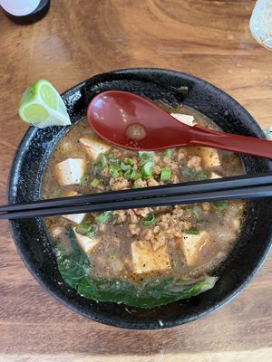 Mayo Tofu  at Vegan Ramen Mei in Puerto Vallarta