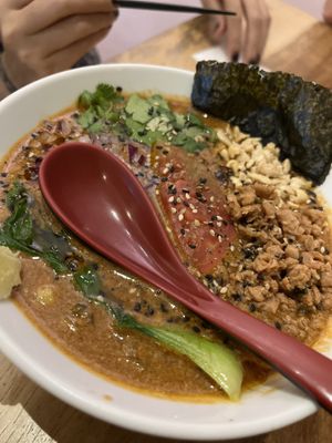 Yokohama tantan ramen  at Vegan Ramen Mei in Puerto Vallarta
