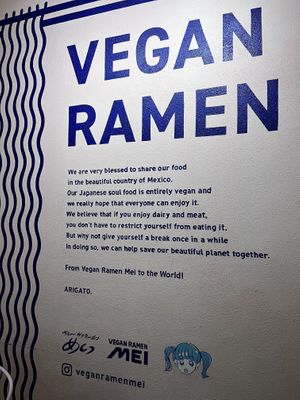   at Vegan Ramen Mei in Puerto Vallarta