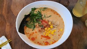 TanTan at Vegan Ramen Mei in Puerto Vallarta