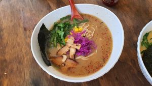 Miso at Vegan Ramen Mei in Puerto Vallarta