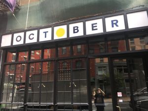 Front (looks like it closed more than temporarily, as of August 2022--it is hard to say) at October in New York City