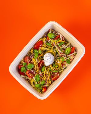 Zoodle Salad at October in New York City