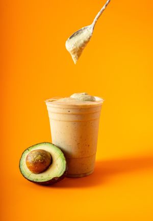 Avocado Ice Cream Shake at October in New York City