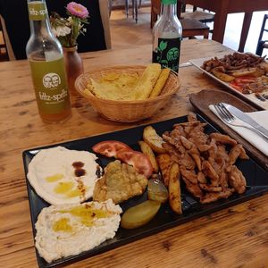 Shawarma at Vegano Flavors in Berlin