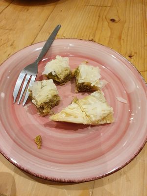 Vegan Baklava at Vegano Flavors in Berlin