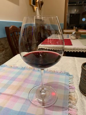 Majestik Syrah red wine  at Vegano Flavors in Berlin