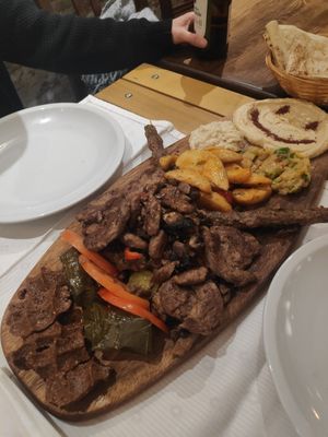 Grill plate for two at Vegano Flavors in Berlin