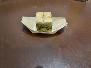 Baklava slice #Veganuary at Vegano Flavors in Berlin