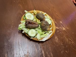 Makdus  #Veganuary at Vegano Flavors in Berlin