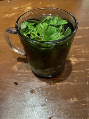 Fresh Mint Teaa #Veganuary at Vegano Flavors in Berlin