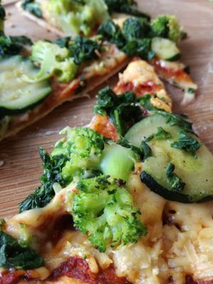 Pizza! at Vegano Flavors in Berlin