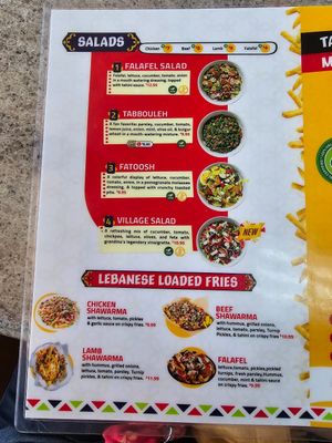  at Falafel Gourmet in Coral Springs