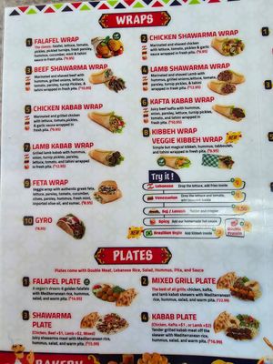  at Falafel Gourmet in Coral Springs