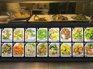 Food options at Happy Vegan - สุขใจมังสวิรัติ in Bangkok