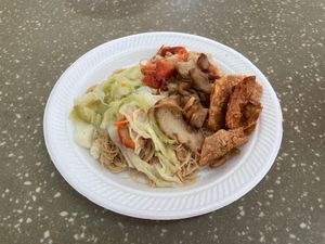 齋米粉套餐 Vegetarian Beehoon set
 at 630 素食 Vegetarian in East Singapore