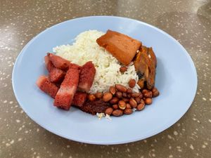 齋椰漿飯套餐 Vegetarian Nasi Lemak set at 630 素食 Vegetarian in East Singapore