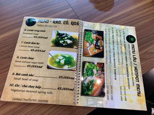 Soup at Gardenai Chay in Hanoi