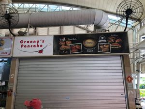 Stall front at Granny's Pancake in East Singapore
