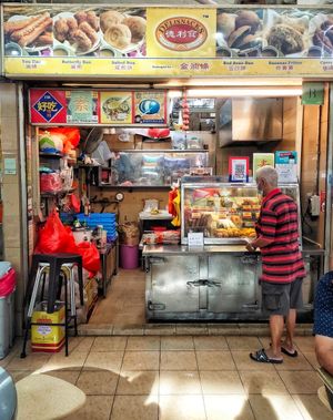 Stall front at Delisnacks 德利食 - Bedok Reservoir in East Singapore