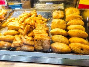 Salted bun at Delisnacks 德利食 - Bedok Reservoir in East Singapore