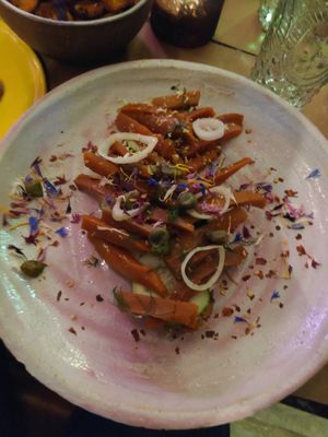 Vegan Salmon toast (13.5€) at Winners Vegan Restaurant in Athens