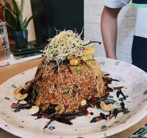 Indonesian bowl  at Winners Vegan Restaurant in Athens