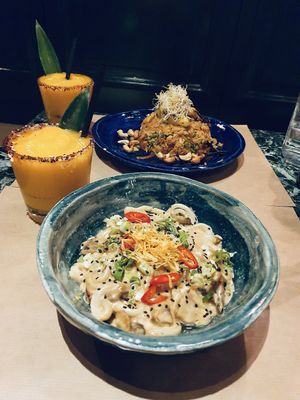 Yummy yummy yummy  at Winners Vegan Restaurant in Athens