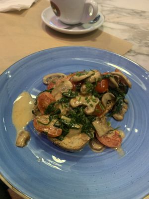 Garden fry  at Winners Vegan Restaurant in Athens