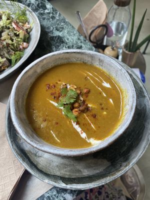   at Winners Vegan Restaurant in Athens