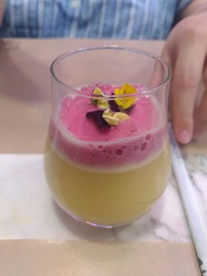 Cocktail  at Winners Vegan Restaurant in Athens