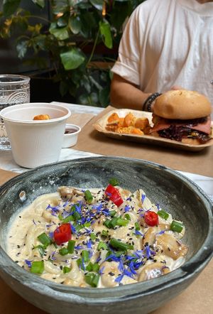   at Winners Vegan Restaurant in Athens